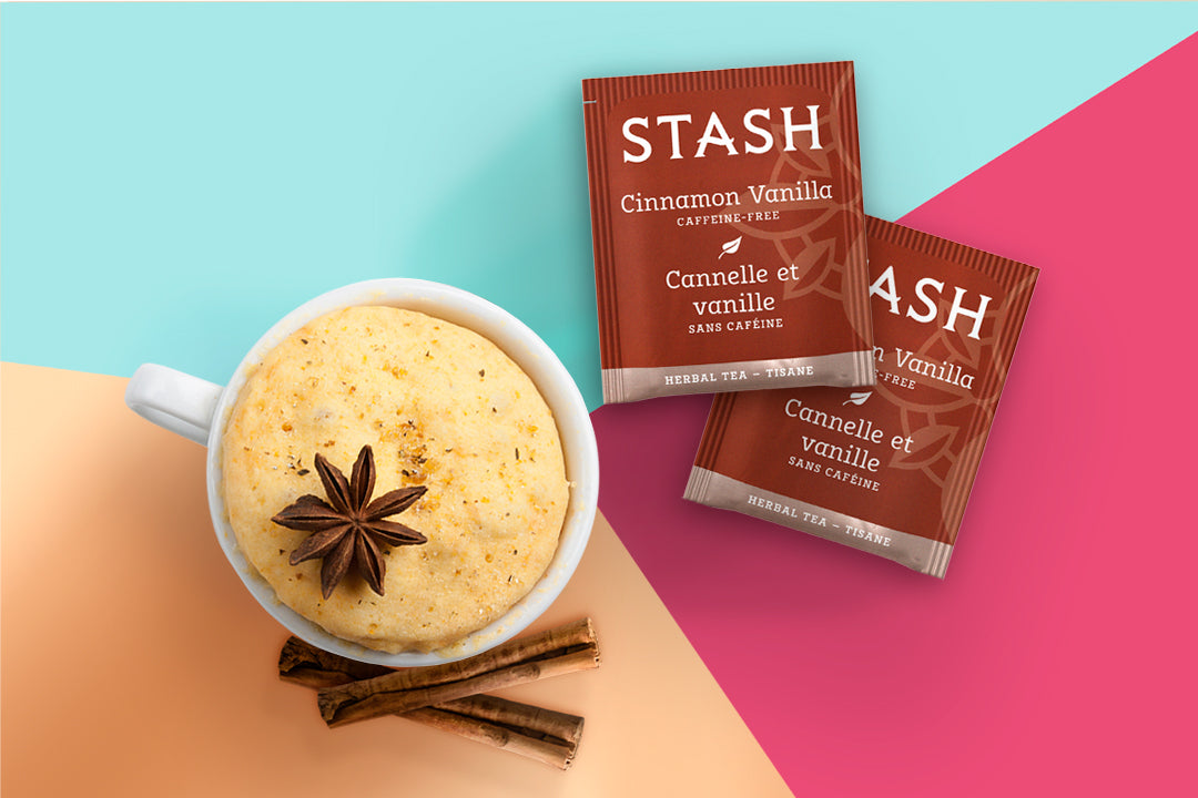 One Minute Mug Tea Cake Recipe | Stash Tea