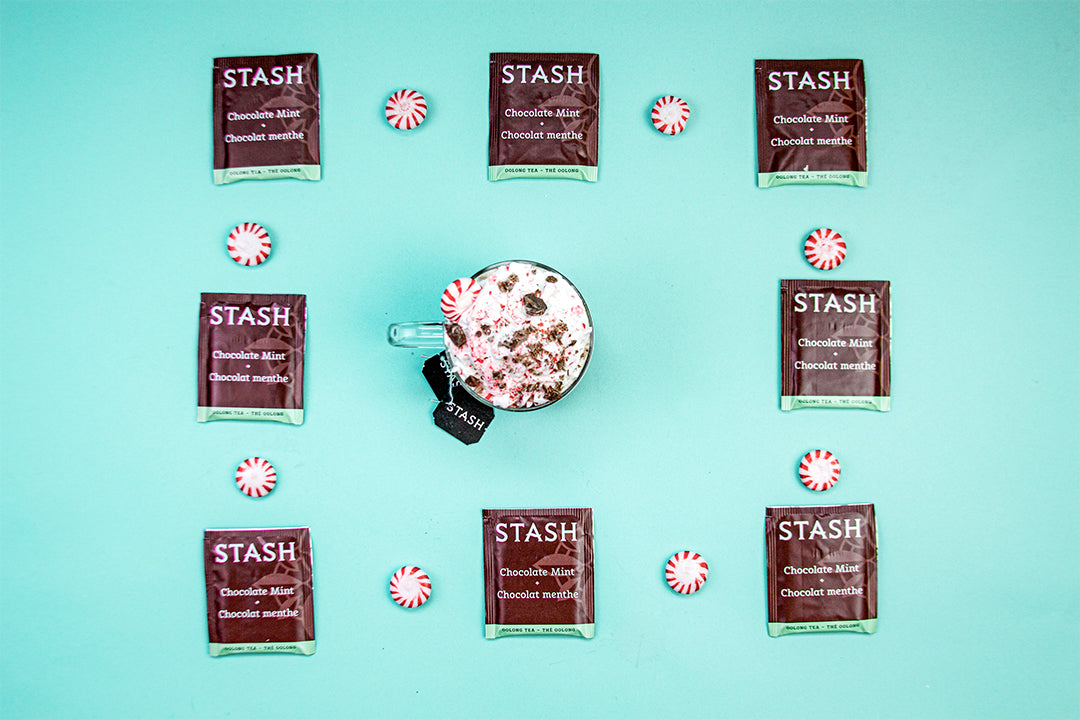 DIY Chocolate Peppermint Latte Recipe | Tea Latte | Stash Tea