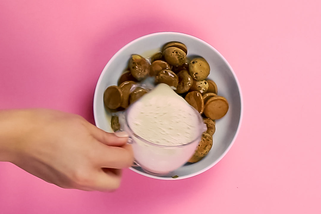 Double Spice Chai Mini Pancake Cereal Recipe | Stash Tea